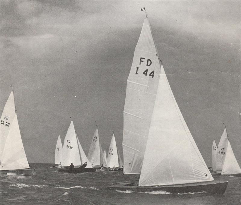 1959 Flying Dutchman Worlds at Whitstable - photo © Douglas West
