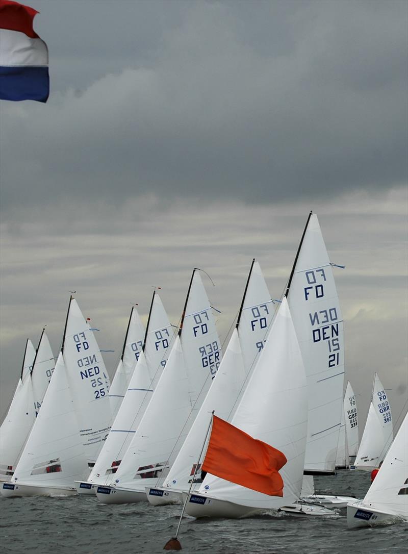 Flying Dutchman racing photo copyright Alberto Barenghi taken at Royal Yacht Club Hollandia and featuring the Flying Dutchman class