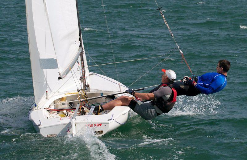 Flying Dutchman trucking upwind - photo © Susan Burgess / Jon Williams