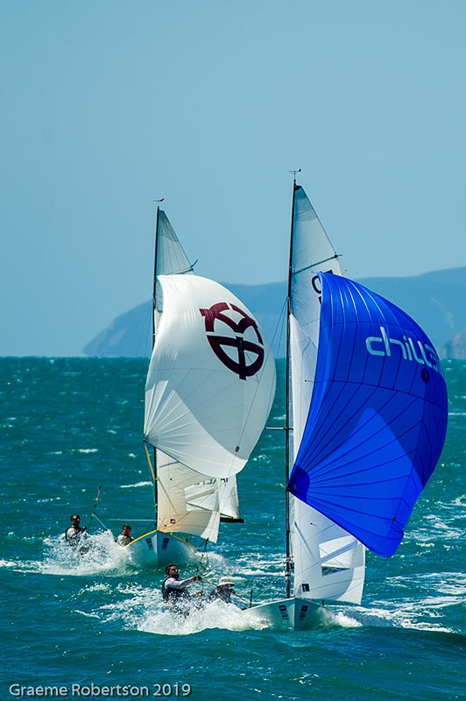 2019 Flying Dutchman World Championships photo copyright Graeme Robertson taken at Nelson Yacht Club and featuring the Flying Dutchman class