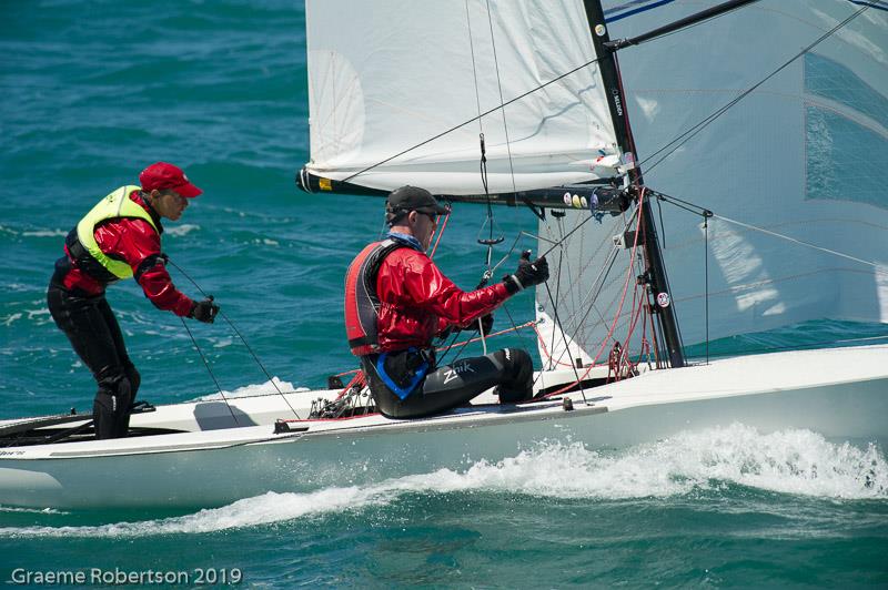 Flying Dutchman World Championship 2019 - Nelson Yacht Club - February 2019 - photo © Graeme Robertson