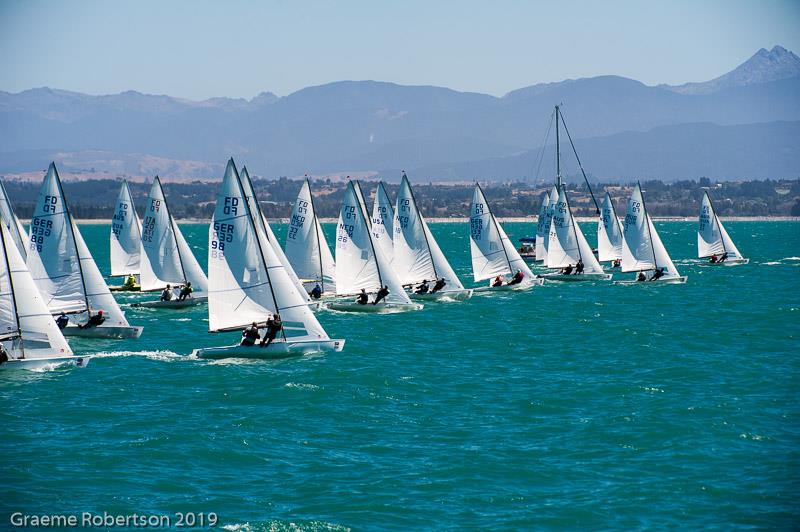 Flying Dutchman World Championship 2019 - Nelson Yacht Club - February 2019 photo copyright Graeme Robertson taken at Nelson Yacht Club and featuring the Flying Dutchman class