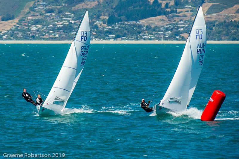 Flying Dutchman World Championship 2019 - Nelson Yacht Club - February 2019 photo copyright Graeme Robertson taken at Nelson Yacht Club and featuring the Flying Dutchman class