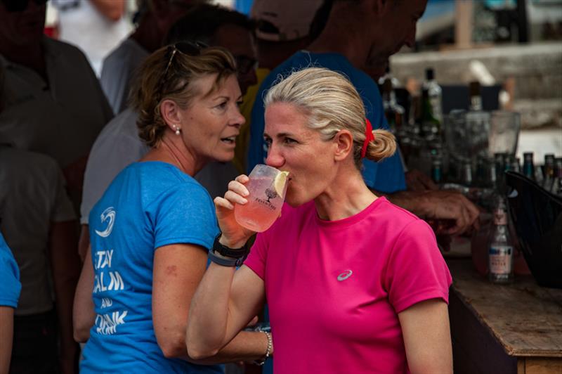Laura Dillon a Gin and Tonic at Antigua Sailing Week photo copyright Ted Martin / Antigua Sailing Week taken at Antigua Yacht Club and featuring the  class