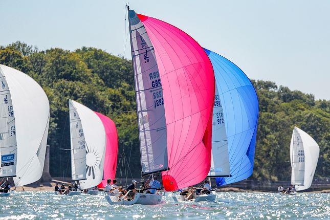 J/70 Mjölnir at Lendy Cowes Week photo copyright Paul Wyeth / Lendy Cowes Week taken at Cowes Combined Clubs and featuring the  class