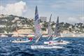 Tight finish to the Semi-Final at the Finn Europeans in Marseille © Robert Deaves