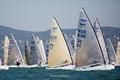 Race 3 on day 2 at the 2021 Finn European Masters © Robert Deaves / www.robertdeaves.uk