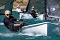 Finn Grand Slam Leg 6 at Silvaplana &copy; Robert Deaves / www.robertdeaves.uk