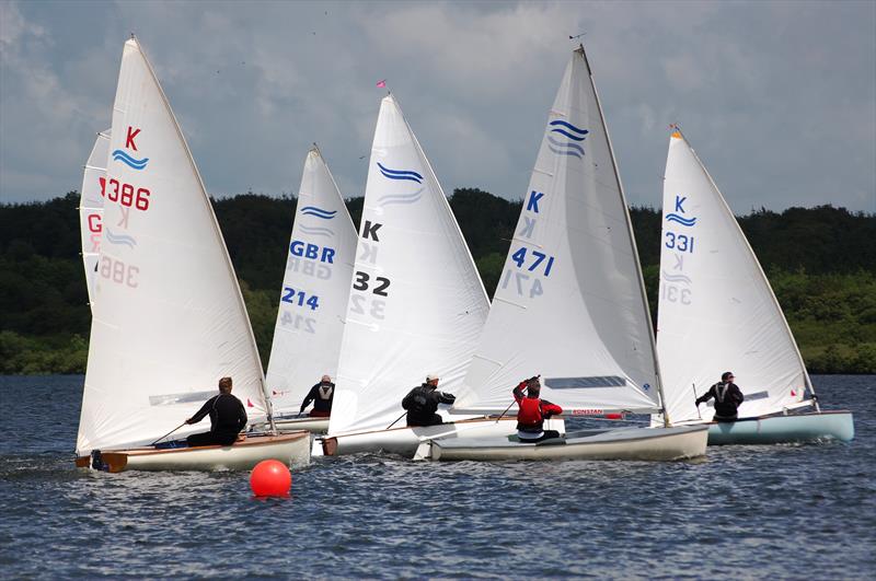 Although Martin Hughes in Finn 32 sailed a great series, the competition was always close and hard fought during the Classic Dinghy Fest at Roadford Lake photo copyright David Henshall taken at Roadford Lake Sailing Club and featuring the Finn class