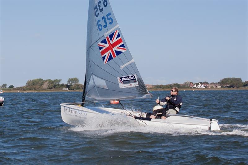 Bart's Bash event at Christchurch Sailing Club photo copyright Gary Sibbald taken at Christchurch Sailing Club and featuring the Finn class