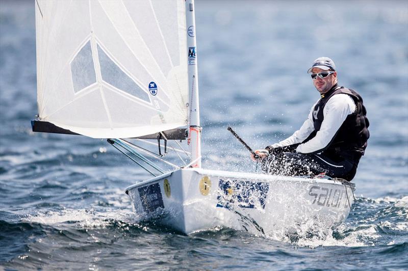 Ivan Kljakovic Gaspic on day 5 of the Trofeo Princesa Sofia IBEROSTAR photo copyright Barbara Sanchez / Sofia taken at Real Club Náutico de Palma and featuring the Finn class