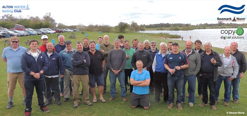 Competitors during the Finn Inlands at Alton Water - photo © Stewart Berry