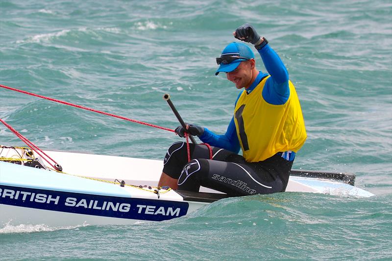 Scott wins the title on day 5 of the Finn Gold Cup in New Zealand photo copyright Robert Deaves taken at Takapuna Boating Club and featuring the Finn class