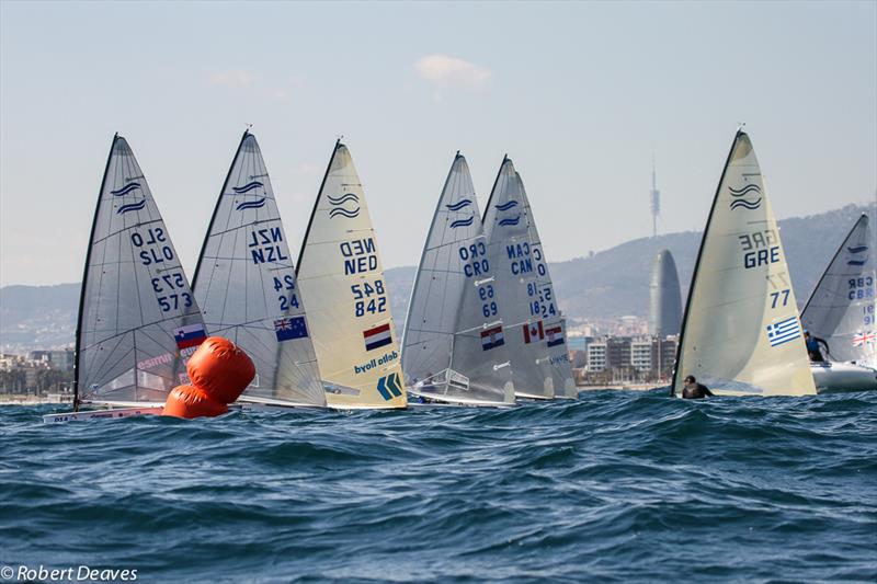 Medal Race at the Finn Europeans in Barcelona - photo © Robert Deaves