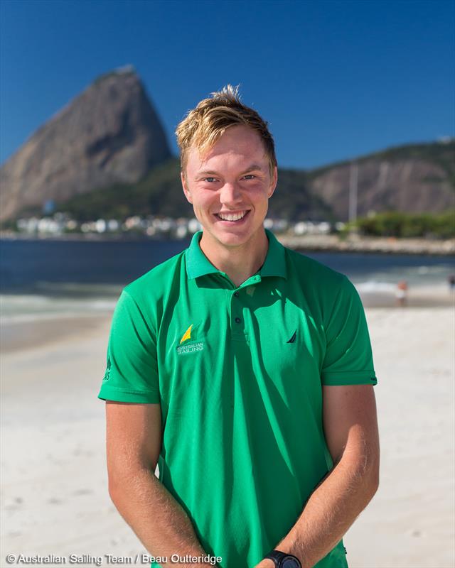 Finn sailor Jake Lilley named in the 2016 Australian Olympic Team photo copyright Beau Outteridge taken at  and featuring the Finn class