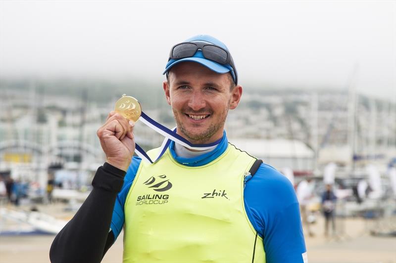 Giles Scott wins Sailing World Cup Weymouth and Portland - photo © Marina Garcia / Sailing Energy / World Sailing