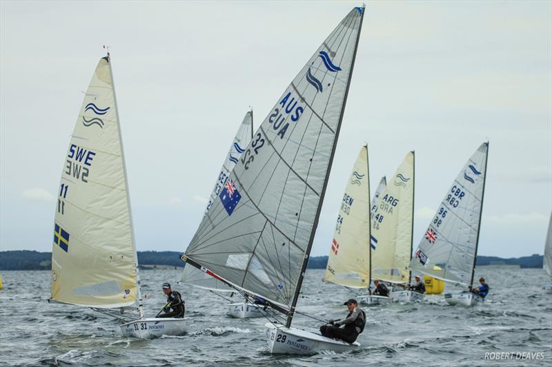Racing on day 1 of the Finn Silver Cup - photo © Robert Deaves