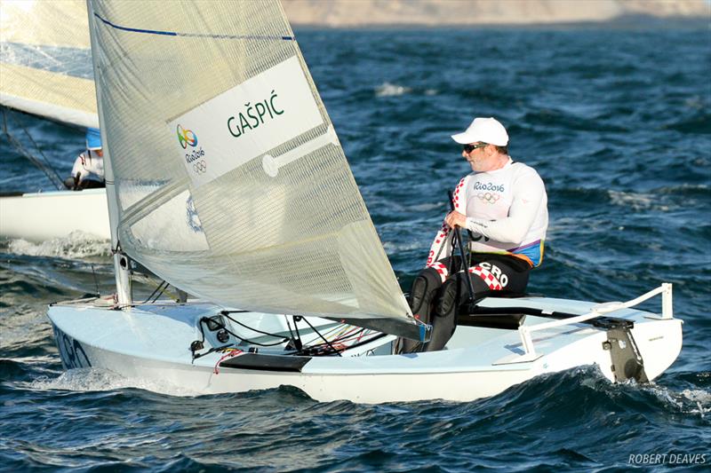 Ivan Kjlakovic Gaspic at the Rio 2016 Olympic Sailing Competition - photo © Robert Deaves