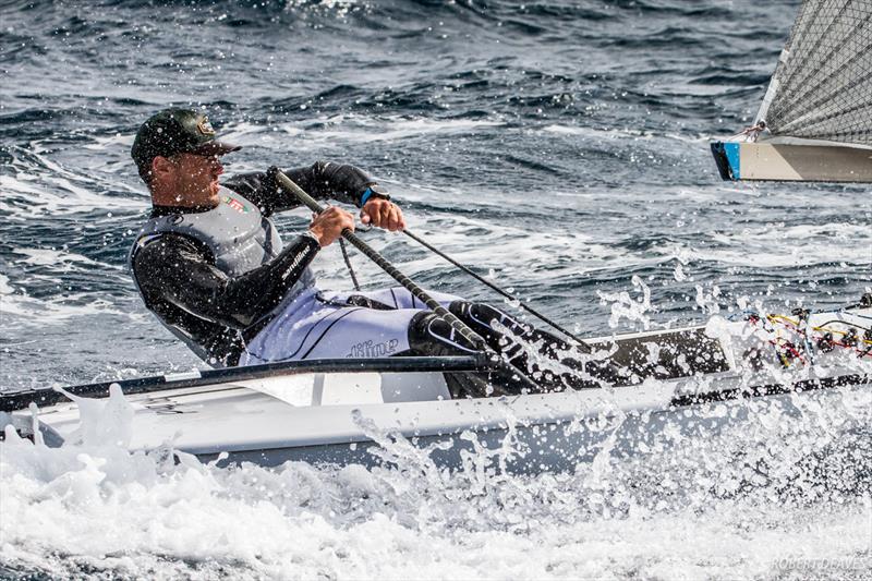 Zsombor Berecz (HUN) on day 5 of the Finn Europeans in Marseille - photo © Robert Deaves