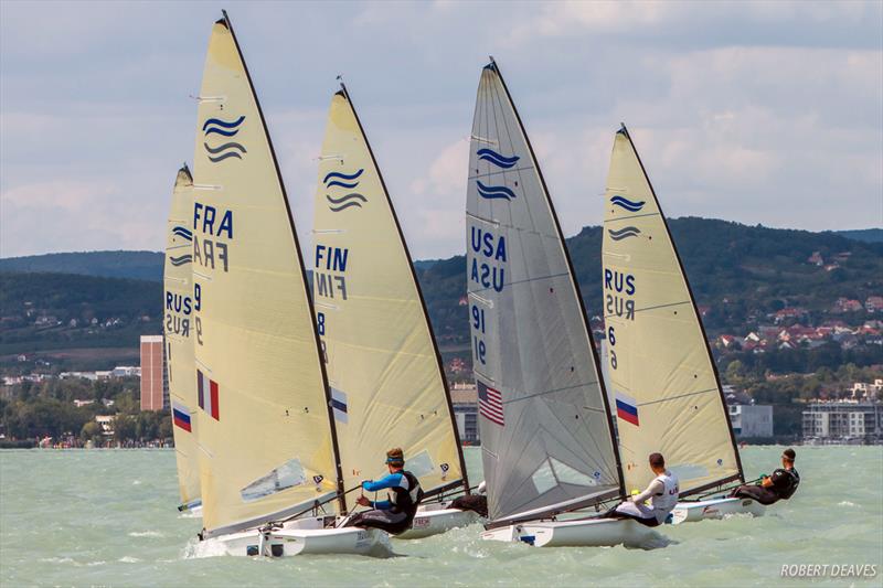 2017 U23 Finn Worlds Practice Race - photo © Robert Deaves