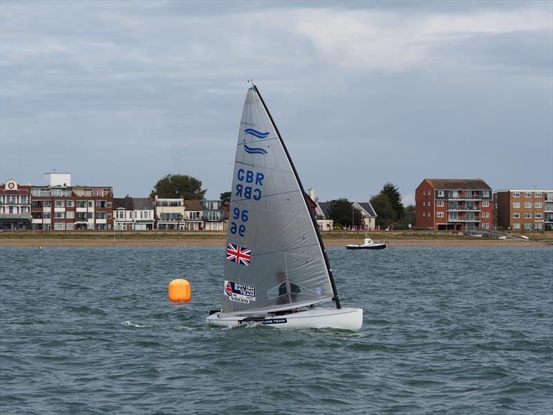 Hector Simpson wins the GAC Pindar Finn UK Nationals at Thorpe Bay - photo © Steve Sampson