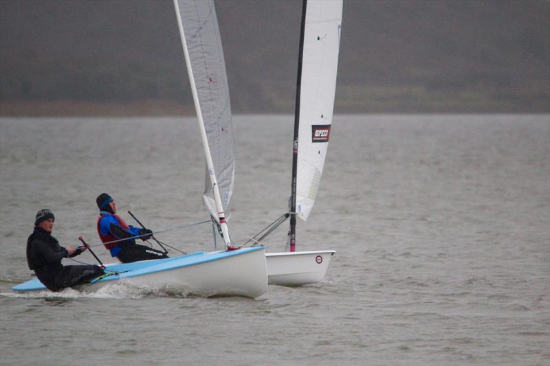 Highcliffe SC Icicle Open Series day 1 photo copyright Sarah Desjonqueres taken at Highcliffe Sailing Club and featuring the Finn class