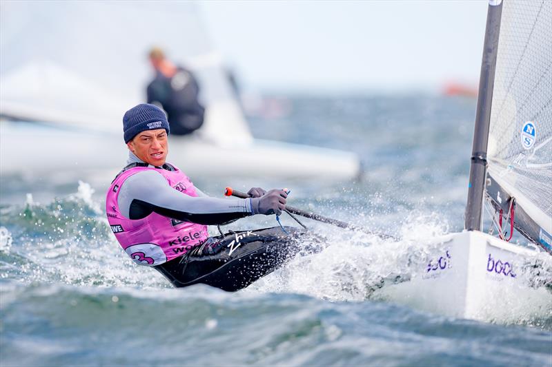 Andrew Maloney (NZL) on day 7 of Kieler Woche - photo © Sascha Klahn / Kieler Woche 