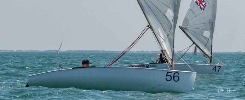 2018 GAC Pindar British National Finn Championships photo copyright Peter Hickson taken at Mengeham Rythe Sailing Club and featuring the Finn class