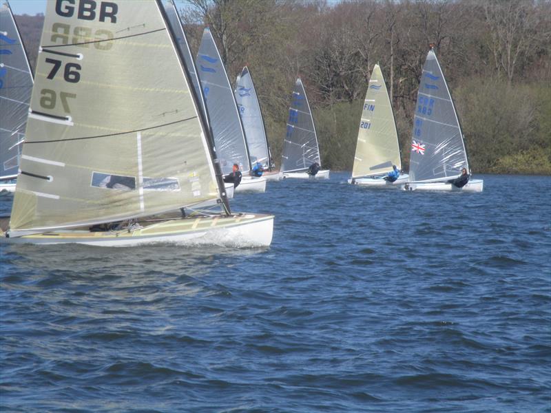 Bough Beech Finn Open photo copyright Richard Sharp taken at Bough Beech Sailing Club and featuring the Finn class