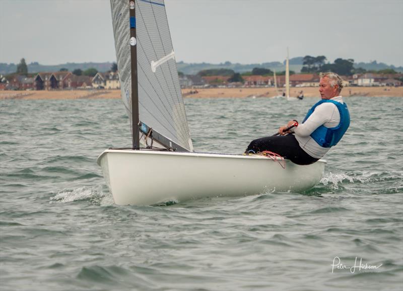 UK Finn Masters and Open at Mengeham Rythe photo copyright Peter Hickson taken at Mengeham Rythe Sailing Club and featuring the Finn class