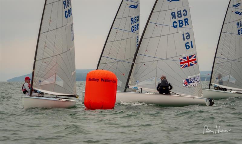 UK Finn Masters and Open at Mengeham Rythe photo copyright Peter Hickson taken at Mengeham Rythe Sailing Club and featuring the Finn class