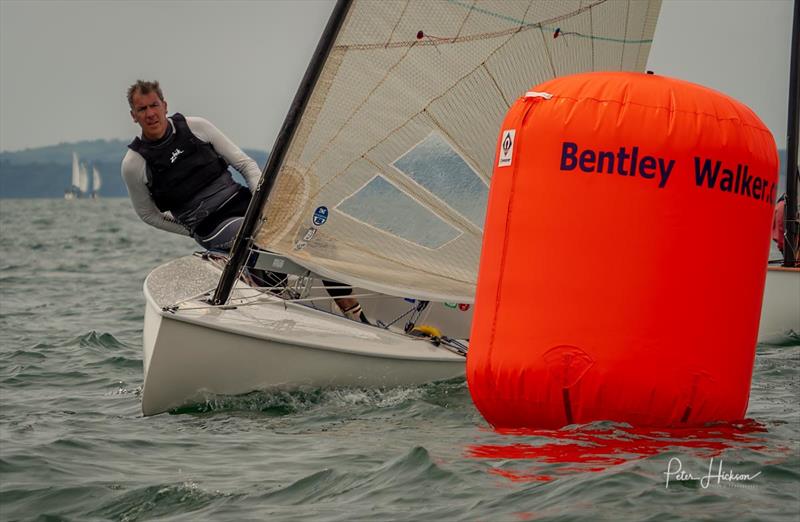 UK Finn Masters and Open at Mengeham Rythe photo copyright Peter Hickson taken at Mengeham Rythe Sailing Club and featuring the Finn class