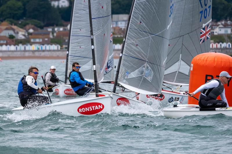 British Finn Nationals Torbay at day 1 photo copyright Tania Hutchings / www.50northphotography.co.uk taken at Royal Torbay Yacht Club and featuring the Finn class