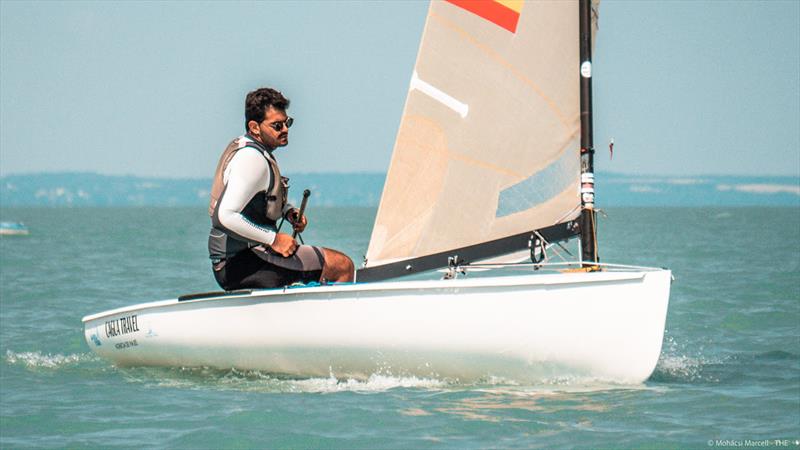 Andres Ivan Lloret Pe´rez, ESP during the U23 Finn World Championship at Lake Balaton, Hungary - photo © Marcell Mohácsi