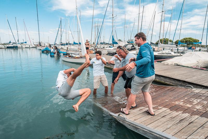 The reward for winning the U23 Finn World Championship at Lake Balaton, Hungary - photo © Marcell Mohácsi