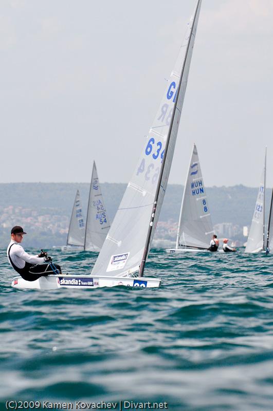 Day 2 of the Finn European Championships photo copyright Kamen Kovachev / www.divart.net taken at  and featuring the Finn class