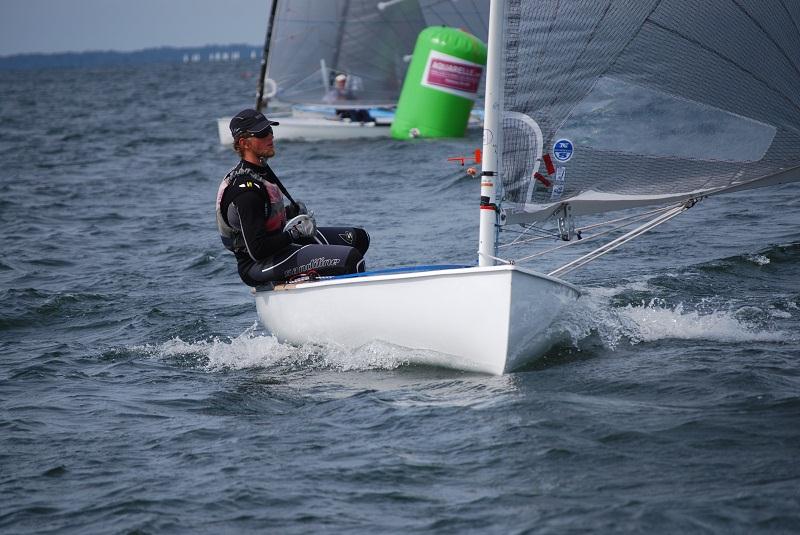 Finn Silver Cup day 4 photo copyright Corinne Mckenzie taken at Cercle de la Voile de Bordeaux and featuring the Finn class