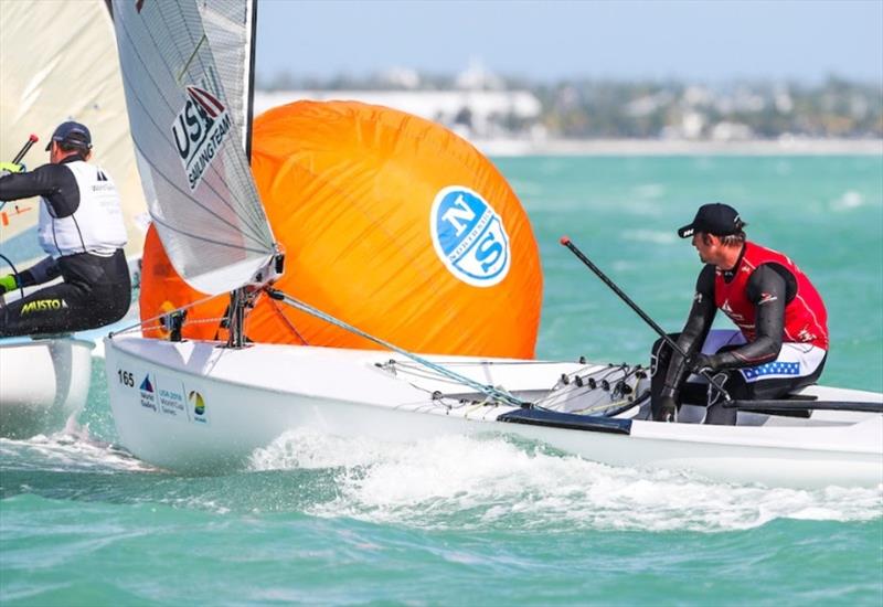 Caleb Paine (San Diego, Calif.) – World Cup Series Miami photo copyright Jesus Renedo / Sailing Energy / World Sailing taken at  and featuring the Finn class