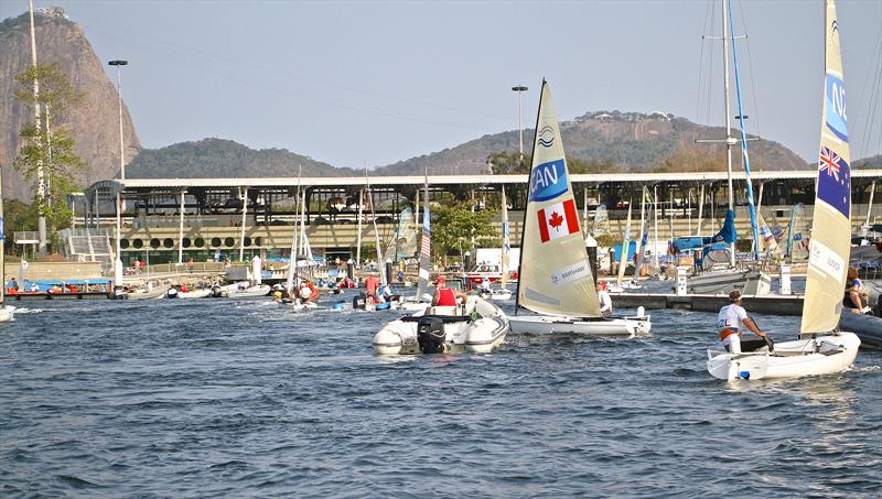 With the possibility of just five classes operating out of the Olympic marina it is doubtful whether Sailing would remain viable as an Olympic Sport. - photo © Richard Gladwell