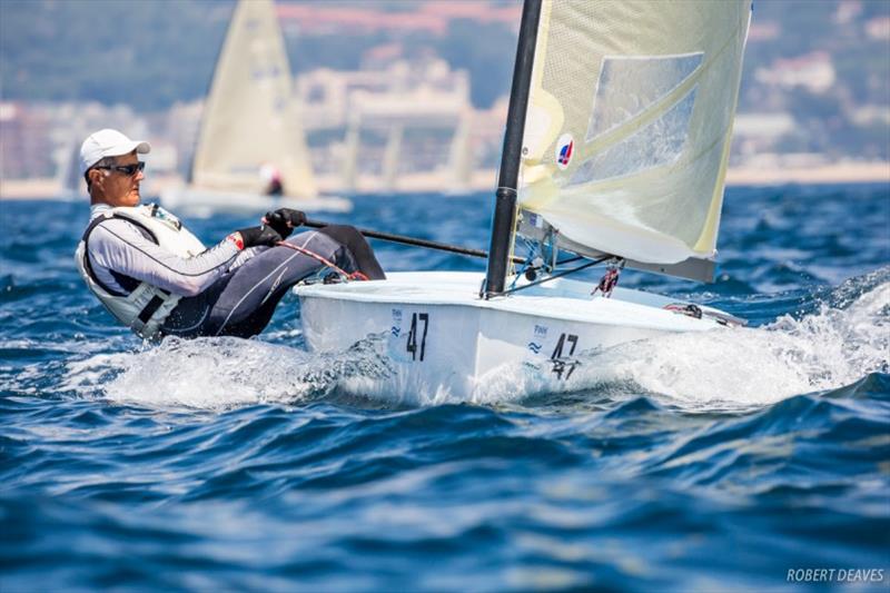 Francesco Cinque - Finn World Masters photo copyright Robert Deaves taken at Club Nautico El Balis and featuring the Finn class