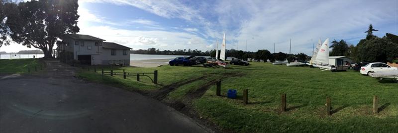 NZ Finn Winter Championships at Waiuku Boating Club - photo © Karl Purdie