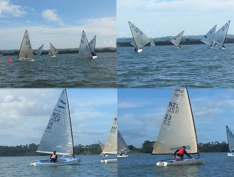 NZ Finn Winter Championships at Waiuku Boating Club photo copyright Alan Dawson taken at  and featuring the Finn class