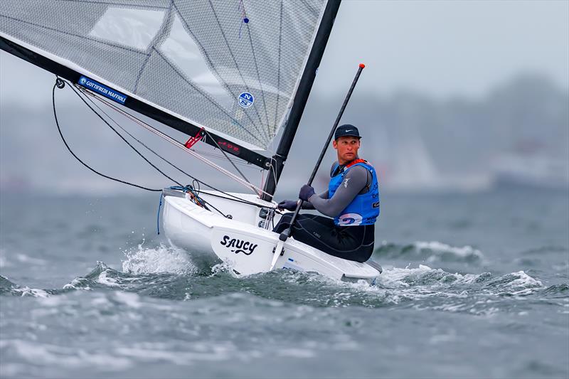 Josh Junior - Gold medalist - Finn class - Kiel Week 2018 - photo © Sascha Klahn