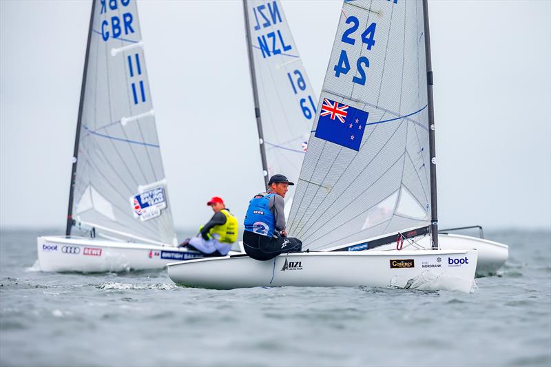 Josh Junior - Gold medalist - Finn class - Kiel Week 2018 - photo © Sascha Klahn