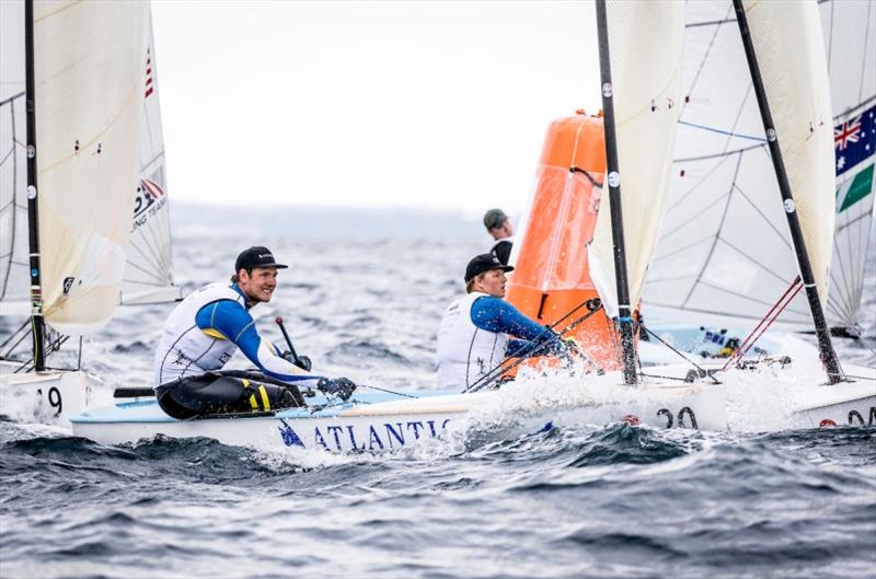 Max Salminen - World Cup Series Enoshima photo copyright Sailing Energy / World Sailing taken at  and featuring the Finn class