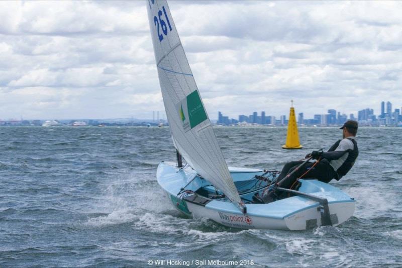 Oliver Tweddell at Sail Melbourne 2018 - photo © Will Hosking / Sail Melbourne 2018