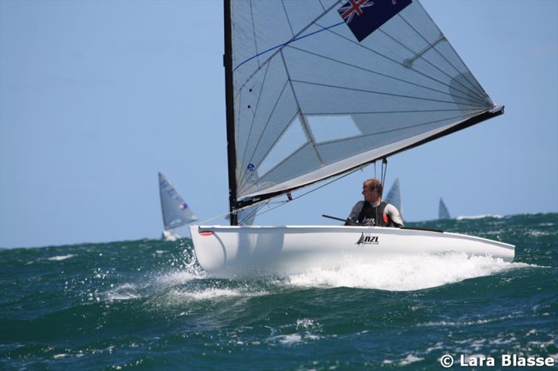 Josh Junior - Ronstan Australian Finn Championship, Day 2 photo copyright Lara Blasse taken at  and featuring the Finn class