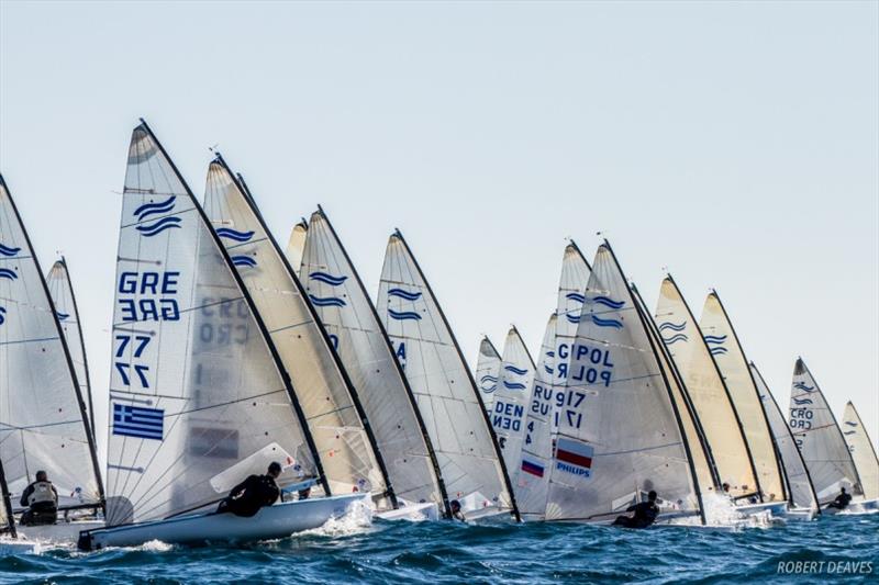 Finn European Championship photo copyright Robert Deaves taken at  and featuring the Finn class