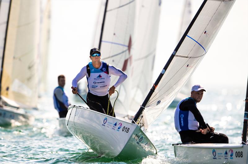 Luke Muller - 2019 Hempel World Cup Series Miami photo copyright Pedro Martinez / Sailing Energy / World Sailing taken at  and featuring the Finn class
