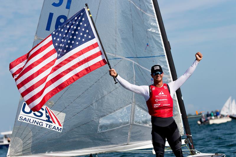 Luke Muller - 2019 Hempel World Cup Series Miami photo copyright Pedro Martinez / Sailing Energy / World Sailing taken at  and featuring the Finn class